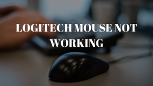 logitech mouse not showing up in gaming software