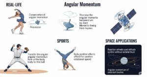 Read more about the article Examples of Angular Momentum: Real-Life, Sports, and Space Applications