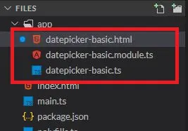 ngbdatepicker