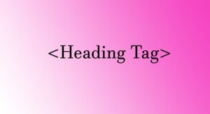 Read more about the article Heading Tag in HTML
