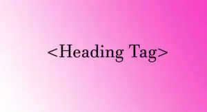 Read more about the article Heading Tag in HTML