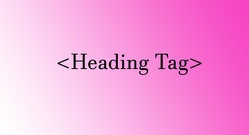 You are currently viewing Heading Tag in HTML