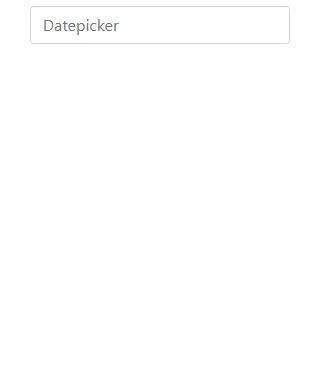 ngx bootstrap datepicker