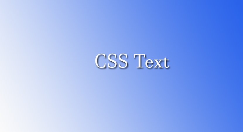 Read more about the article CSS text