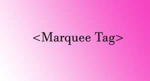 Read more about the article Marquee Tag in HTML