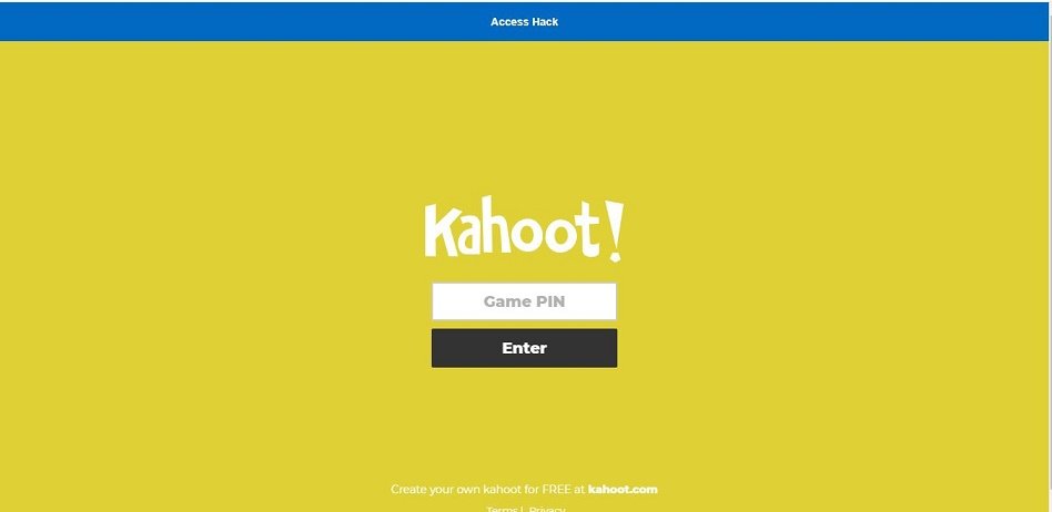 Kahoot Bot Spam Unblocked Wuschools