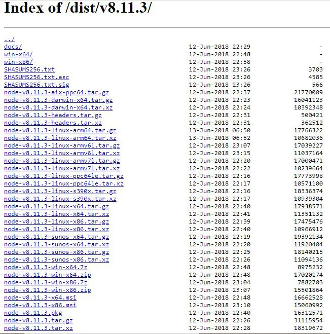 nodejs angular