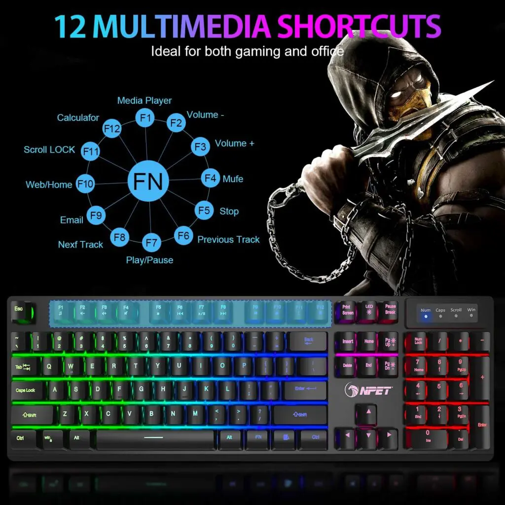 NPET K10 Best Gaming Keyboard
