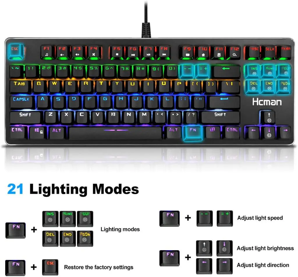 Hcman Mechanical Keyboard