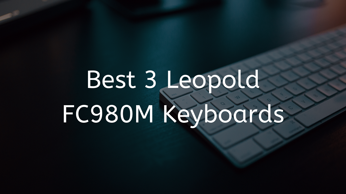 You are currently viewing Best 3 Leopold FC980M Keyboards