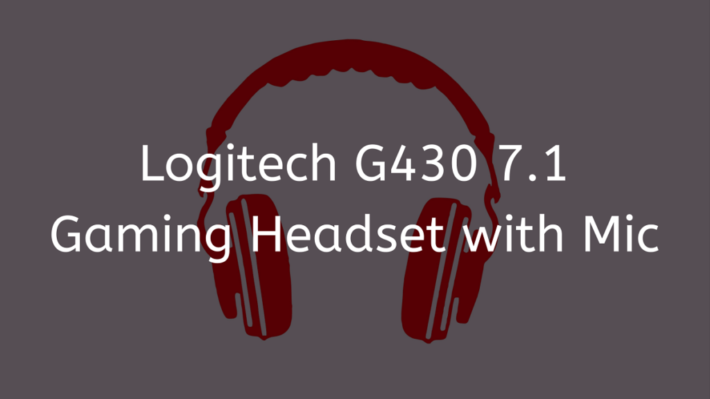 logitech g430 headset xbox one