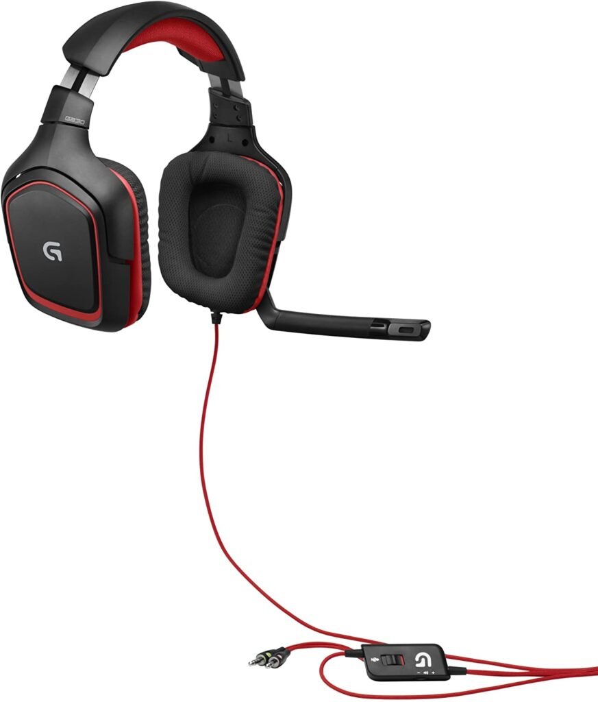 logitech g430 gaming headset 7.1 surround sound