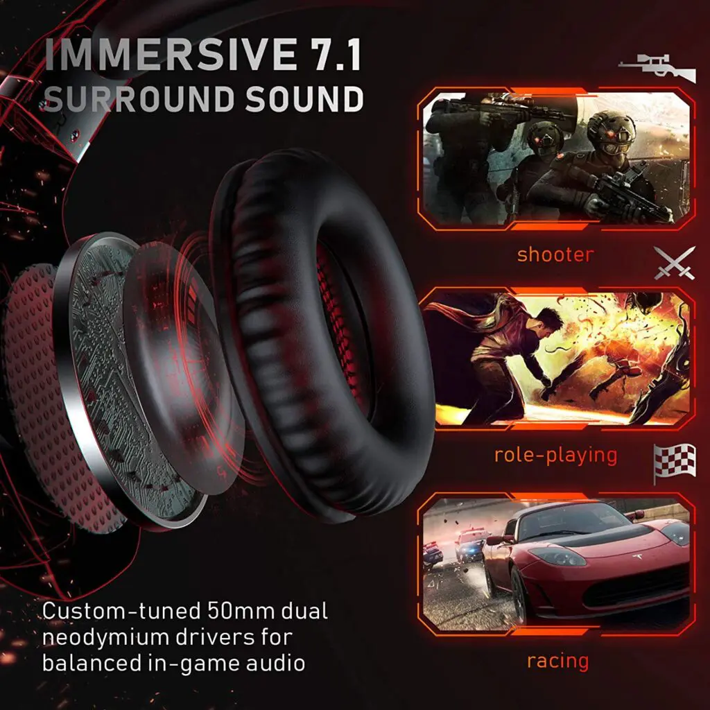 RUNMUS Gaming Headset