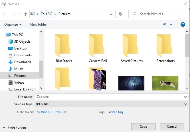 how to take a screenshot on Windows 8
