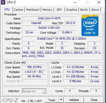 cpu z for windows 10