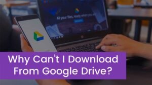 Read more about the article Why Can’t I Download From Google Drive?