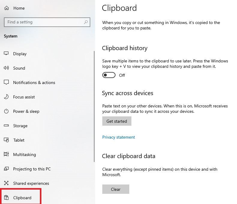 How to Clear Clipboard in Windows 10?