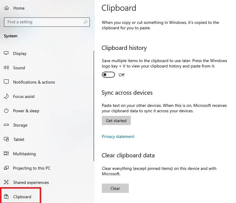 How to Clear Clipboard in Windows 10?