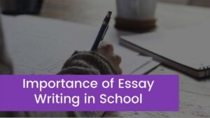 Read more about the article Importance of Essay Writing in School