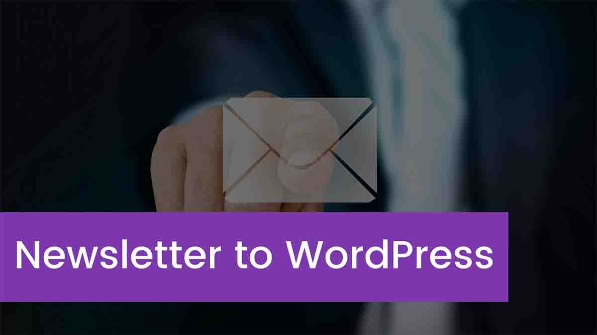 You are currently viewing How I can add newsletter to WordPress Client website?