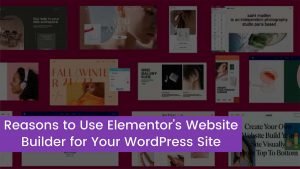 Read more about the article 3 Reasons to Use Elementor’s Website Builder for Your WordPress Site