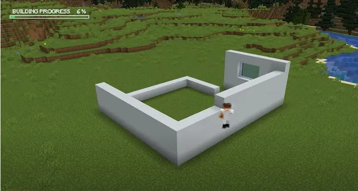 Build A House In Minecraft