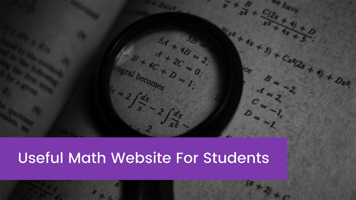 You are currently viewing Useful Math Website For Students