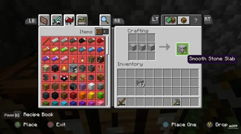 Make Smooth Stones in Minecraft