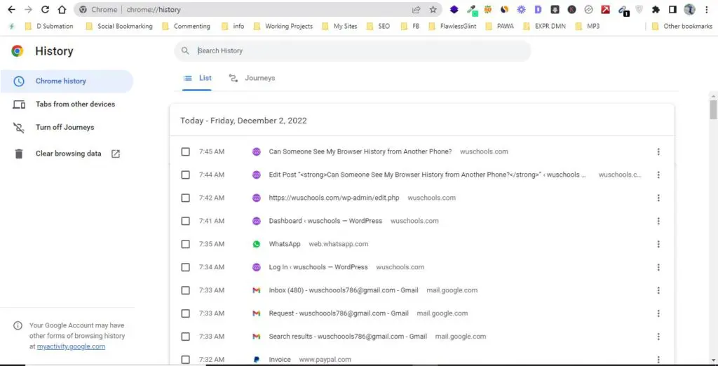 Can Someone See My Browser History from Another Phone