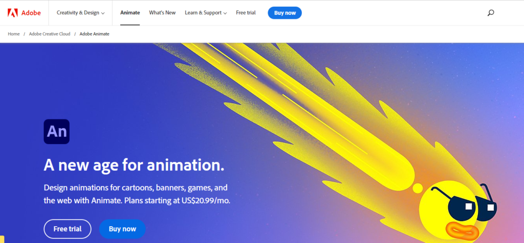best Adobe software for animation