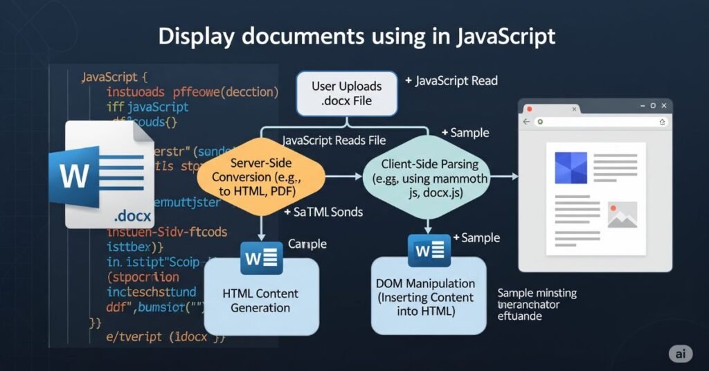 How to Display Word Document in HTML Using JavaScript