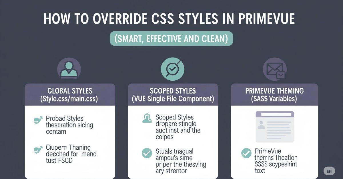You are currently viewing How to Override CSS Styles in PrimeVue (Smart, Effective, and Clean)