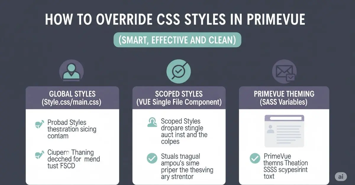You are currently viewing How to Override CSS Styles in PrimeVue (Smart, Effective, and Clean)