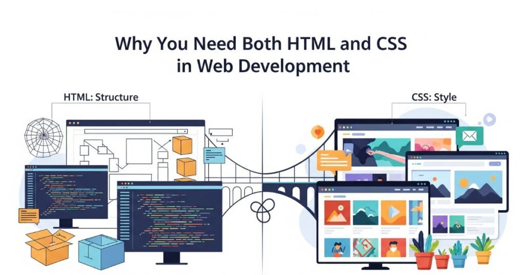 Why You Need Both HTML and CSS in Web Development