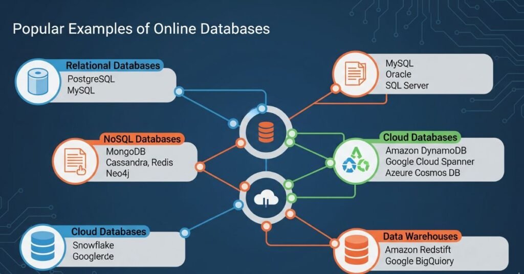 Popular Examples of Online Databases