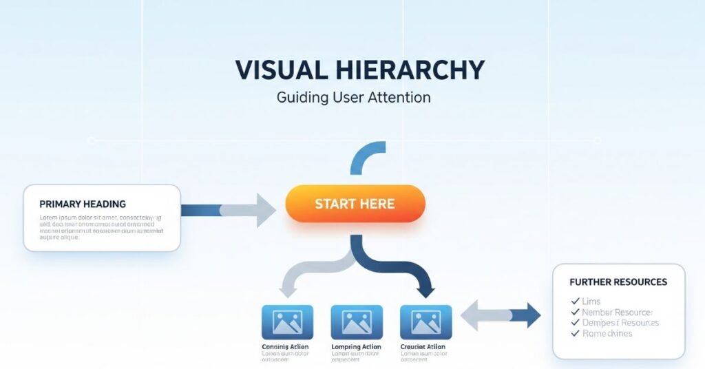 Visual Hierarchy and Engagement Flow