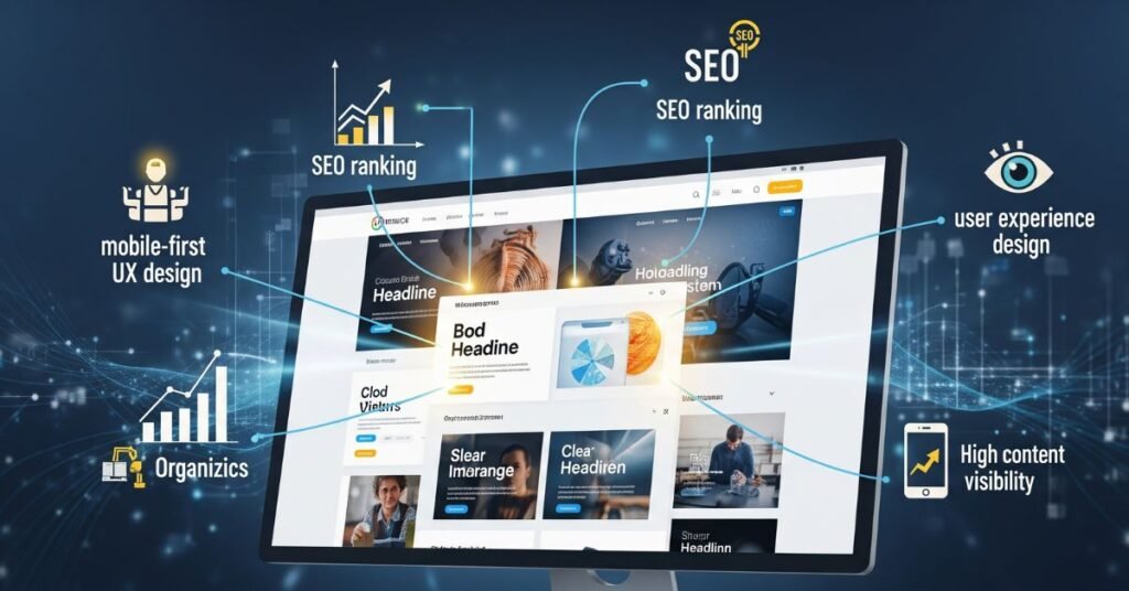 Web Design’s Role in SEO and Content Visibility