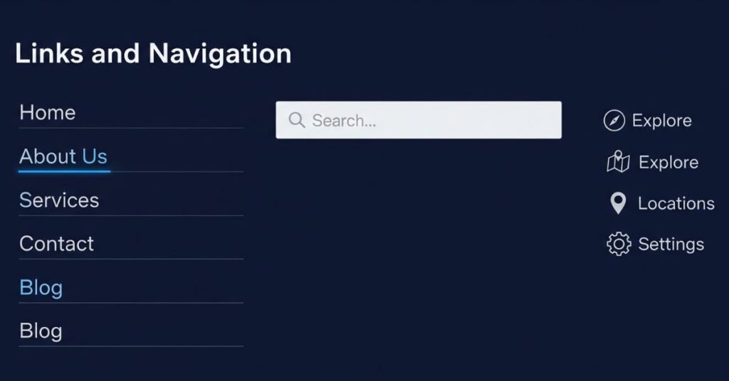 Links and Navigation