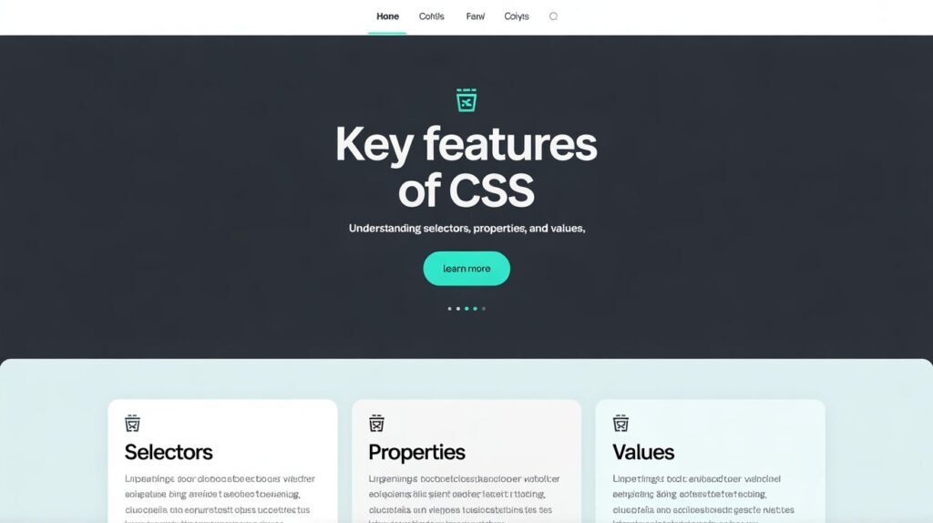 Key Features of CSS