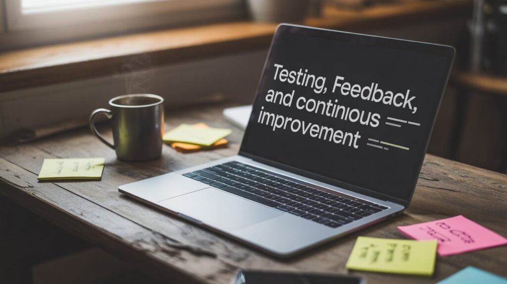 Testing, Feedback, and Continuous Improvement