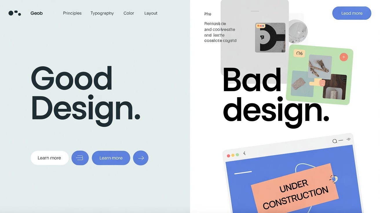 You are currently viewing How to apply web design principles