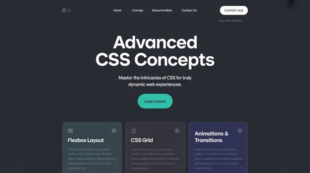 Advanced CSS Concepts