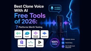 Read more about the article Best Clone Voice With AI Free Tools of 2026: 7 Platforms Worth Testing